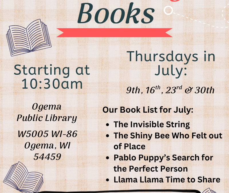 Embrace Story Hours in July!